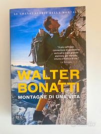 Libro montagne di una bita walter bonatti