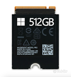 512GB SSD Surface Laptop