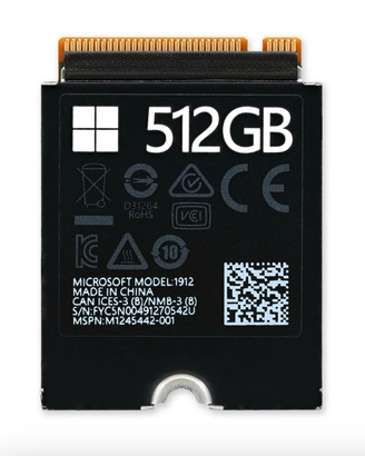 512GB SSD Surface Laptop