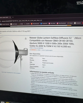 Lanterna neewer 80cm