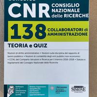 Manuale e quiz concorso CNR CTER