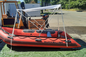 Gommone quicksilver 380 +motore 25 cv