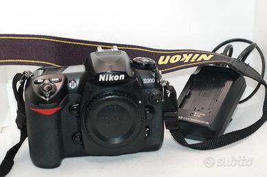 Nikon d200 reflex CCD 14'430 scatti fotocamera Pro
