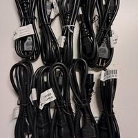 10 Cavi Alimentazione PC Monitor Stampanti