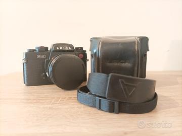 Leica R-E + summicron 50 + custodia e tracolla