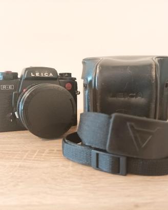 Leica R-E + summicron 50 + custodia e tracolla