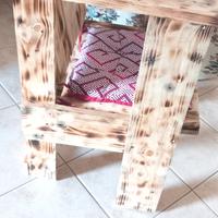 Poltrona in legno vintage 