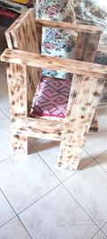 Poltrona in legno vintage 