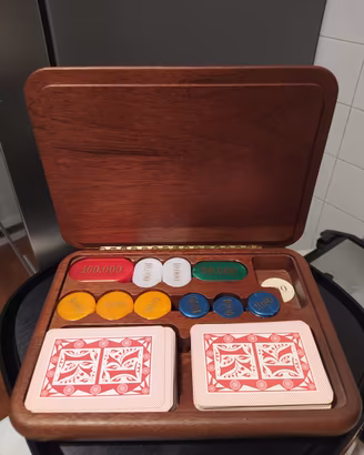 set da poker/carte