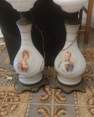 Coppia di lampade antiche  
