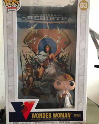 Funko Pop Wonder Woman 03 (Cover Vinile) NUOVO