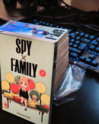 SpyXFamily 1-10 prima edizione 