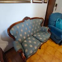 Divanetto a due posti stile Luigi XV
