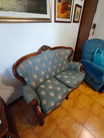 Divanetto a due posti stile Luigi XV