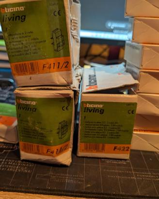Stock materiale elettrico + domotica living now