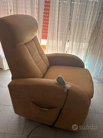 Poltrona  relax elettrica  un motore