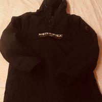 Giubbotto Alcott imbottito con cappuccio nero XL