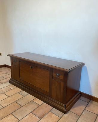 Cassapanca legno massiccio stile rustico/classico