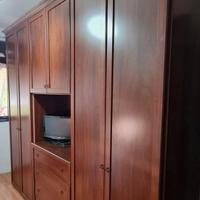 Armadio 4 ante e vano a giorno 270x56x248cm