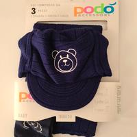 Set 3 pezzi bimbo Blu