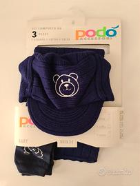 Set 3 pezzi bimbo Blu
