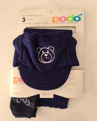 Set 3 pezzi bimbo Blu