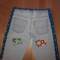 Levi's jeans pantaloni corti bermuda shorts tg.M/L