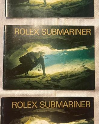 Rolex Libretto Istruzioni Per Submariner 5 Cifre