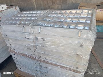 venti lampade 4 x 18 watt controsoffitto 