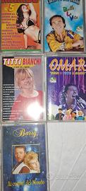 lotto 14 musicassette liscio/pop.italiano