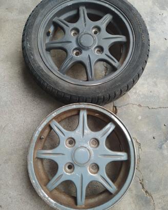 2 CERCHI IN LEGA PER AIXAM MEGA 400