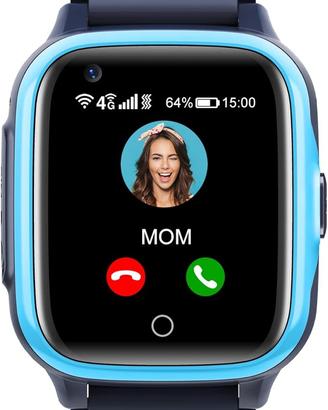 Smartwatch Bambini GPS 4G con WiFi Videochiamata S