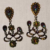 SODINI originali anni ’70 – orecchini pendenti vin