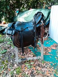 Sella Trainer's in pelle mod. Weekend ms. 18"