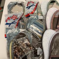 Pantofole panno stoffa donna uomo n 40-41 