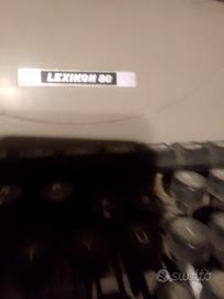 macchina da scrivere lexikon 80