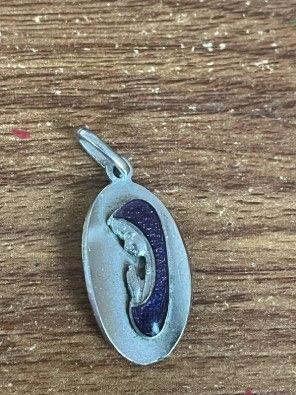 ciondolo vintage argento 800