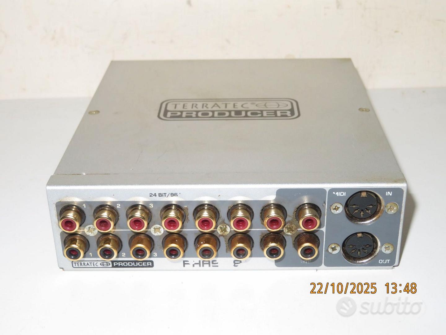 scheda audio Terratec Phase 88 - Audio/Video In vendita a Varese