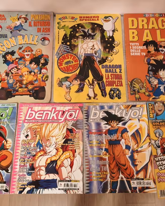 Lotto collezione 7 riviste Dragon Ball