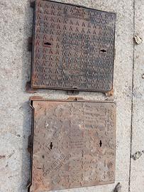 CHIUSINO IN GHISA 70X70  CARRABILE