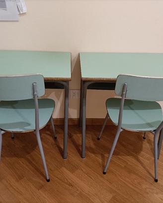 banchi scuola vintage