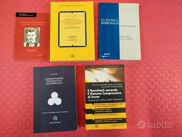 Lotto libri di Psicologia Test di Rorschach
