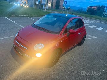 Fiat 500 lounge 70000km originali garanzie permute