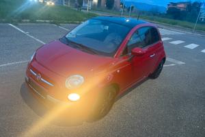 Fiat 500 lounge 70000km originali garanzie permute