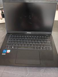 Portatile MSI modern 15 nuovo mai usato 12 gene
