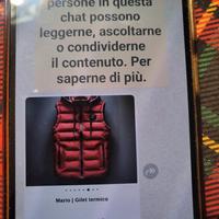 smanicato imbottito con capuccio