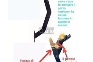 Pedale frizione leva chevrolet spark