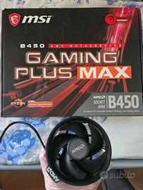 bundle scheda madre e ryzen 5 e ram 