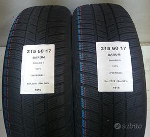 2 GOMME 215 60 17 BARUM A1816