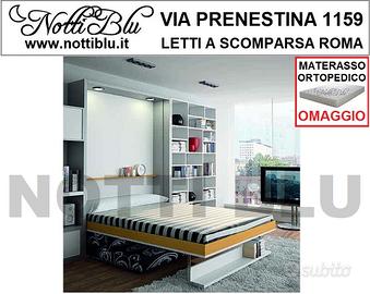 Letti a Scomparsa mod. Chic 2p Materasso Omaggio